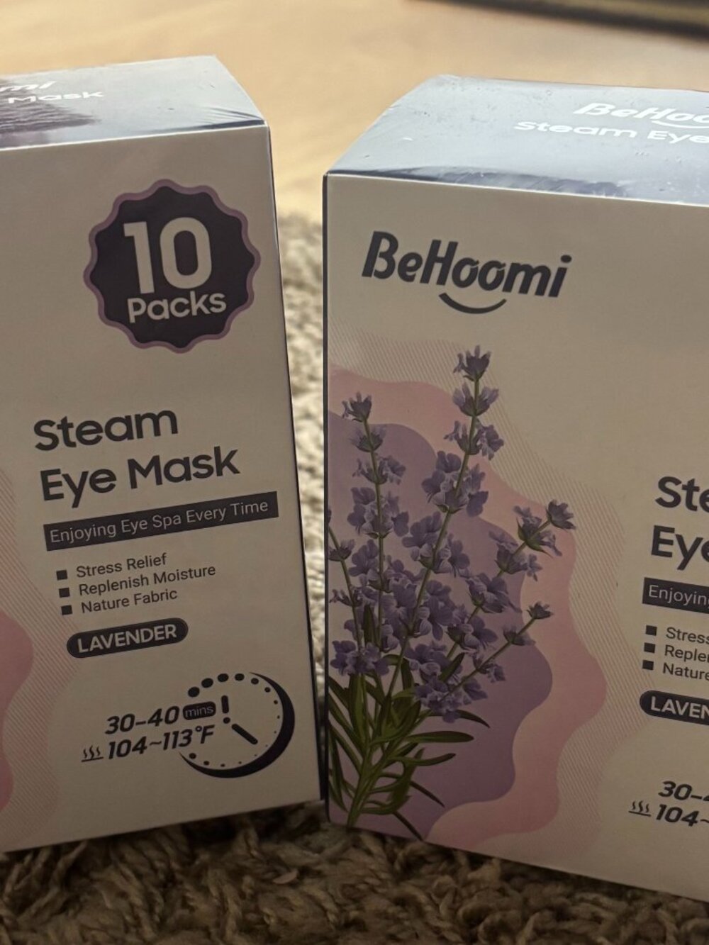 2 Boxes of Eye Masks